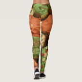 kerstkoekjes met springen leggings (Achterkant)