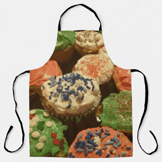 kerstkoekjes met springen schort (Voorkant)