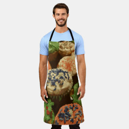 kerstkoekjes met springen schort