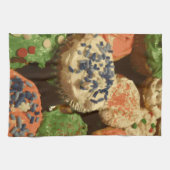 kerstkoekjes met springen theedoek (Horizontaal)