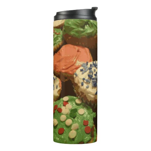 kerstkoekjes met springen thermosbeker (Gedraaid links)