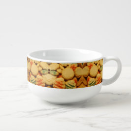Kerstkoekjes met Suiker Sprinkles Soup Mug Soepkom