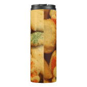 Kerstkoekjes met suikerprinsjes thermosbeker (Achterkant)