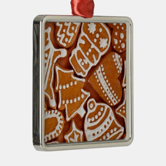 kerstkoekjes metalen ornament (Rechts)