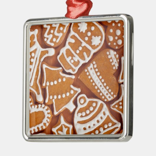 kerstkoekjes metalen ornament (Links)