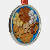 Kerstkoekjes Metalen Ornament (Rechts)