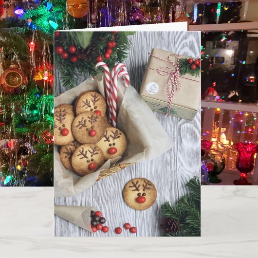 Kerstkoekjes Nieuwsbrief & Vakantie Groet Kaart