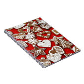 kerstkoekjes notitieboek (Rechterzijde)