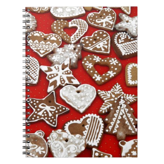 kerstkoekjes notitieboek (Voorkant)