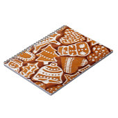 kerstkoekjes notitieboek (Linkerzijde)