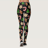Kerstkoekjes Novelty Holiday Leggings (Achterkant)