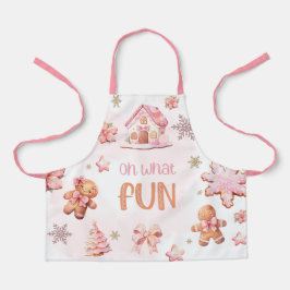 Kerstkoekjes Oh wat een leuk verjaardagsfeestje Schort