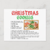Kerstkoekjes Ontvang Briefkaart (Voorkant)