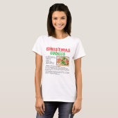 Kerstkoekjes Ontvang T-shirt (Voorkant volledig)