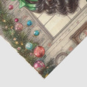 Kerstkoekjes Oude Kerstbaktradities Tissuepapier (Detail)