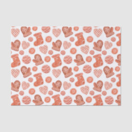 Kerstkoekjes, papier voor kerstcadeautjes