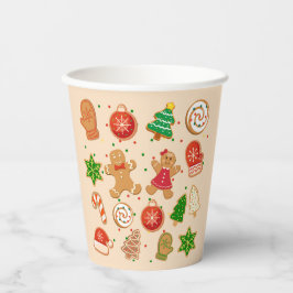 Kerstkoekjes Papieren Bekers