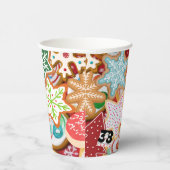 Kerstkoekjes Papieren Bekers (Rechts)