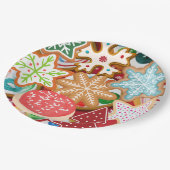 Kerstkoekjes Papieren Bordje (Gekanteld)