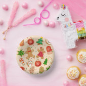 Kerstkoekjes Papieren Kommen (Feest)