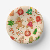 Kerstkoekjes Papieren Kommen (Voorkant)