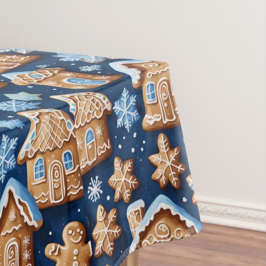 Kerstkoekjes peperkoek Winter vakantie Tafelkleed (Voorbeeld)