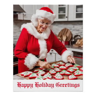 Kerstkoekjes Perfect Poster