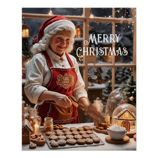 Kerstkoekjes Perfect Poster (Voorkant)