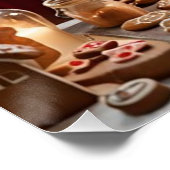 Kerstkoekjes Perfect Poster (Hoek)