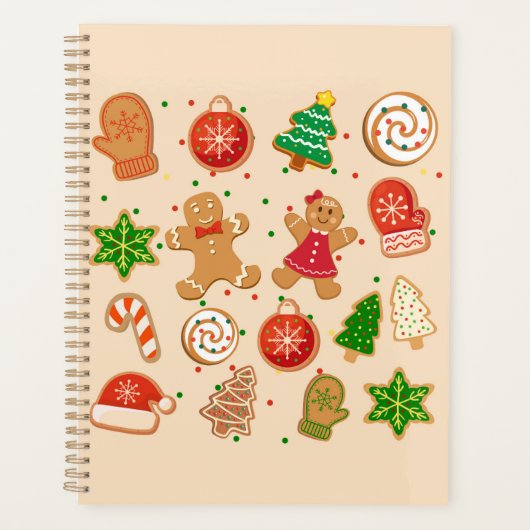 Kerstkoekjes Planner (Voorkant)