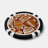 kerstkoekjes poker chips (Enkel)