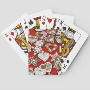kerstkoekjes pokerkaarten