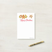 Kerstkoekjes Post-it Notities Post-it® Notes (Op bureau)