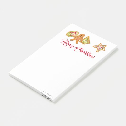 Kerstkoekjes Post-it Notities Post-it® Notes (Schuin)