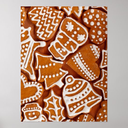 kerstkoekjes poster (Voorkant)