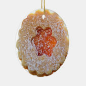 Kerstkoekjes Realistisch kerstfeest Keramisch Ornament (Rechts)