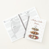 Kerstkoekjes Recepten Notitieboek (Binnen)