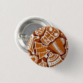 kerstkoekjes ronde button 3,2 cm (Voorkant /achterkant)
