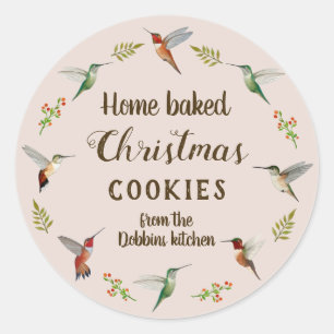 Kerstkoekjes Ronde Sticker