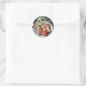 kerstkoekjes ronde sticker (Tas)