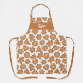 kerstkoekjes schort (Voorkant)