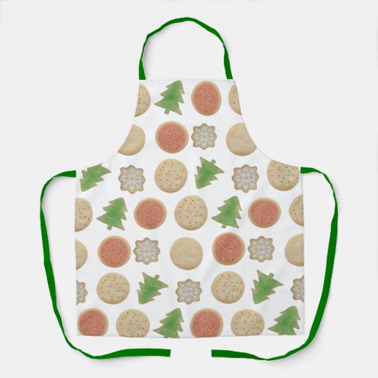 kerstkoekjes schort (Voorkant)