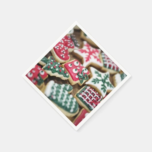 Kerstkoekjes Servet (Hoek)