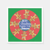 kerstkoekjes servet (Voorkant)