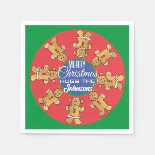 kerstkoekjes servet