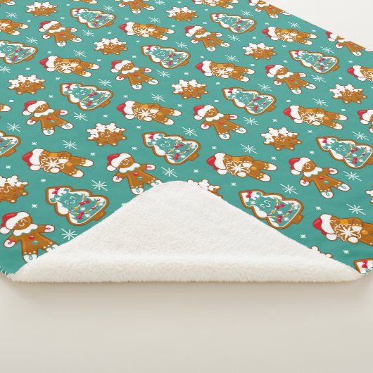 kerstkoekjes sherpa deken (3/4)