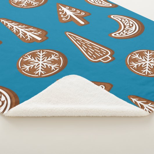 kerstkoekjes sherpa deken (3/4)