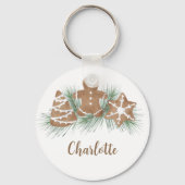 Kerstkoekjes Sleutelhanger (Voorkant)