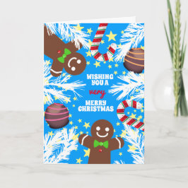 kerstkoekjes snoep chocolade bakken feestdagen kaart