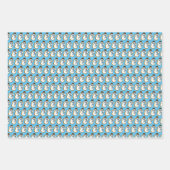 kerstkoekjes Snowman Bell Tree Holiday Baken Inpakpapier Vel (Voorkant)